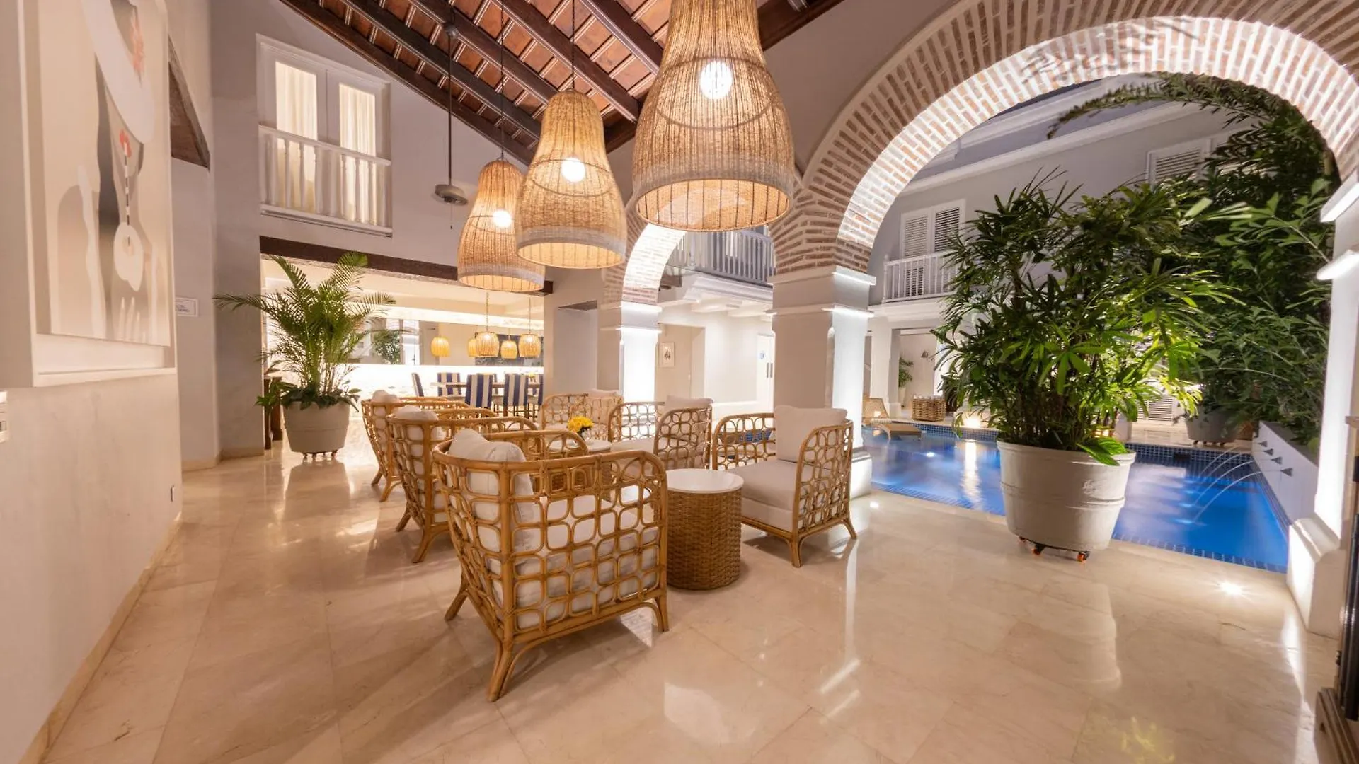 ホテル Casa La Merced By Mustique Cartagena